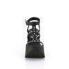 DemoniaCult - DYNAMITE12 Sandales à plateforme - Noir Product image